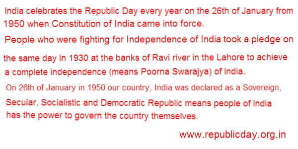 Short essay on republic day